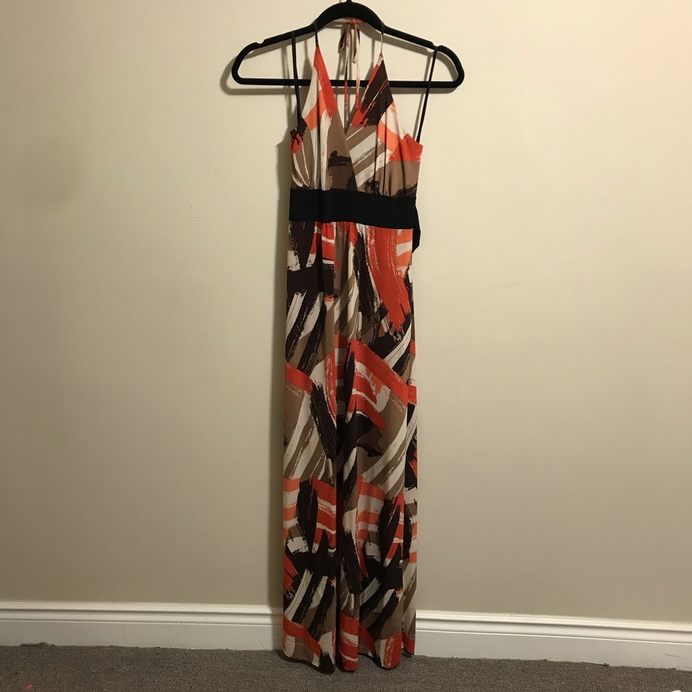 BStarlet Halter Maxi Dress Size M